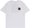 Brixton Alpha Square T-Shirt - white/dawn gradient - front