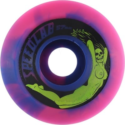 Speedlab Bombshells Skateboard Wheels - blue/pink swirl - view large