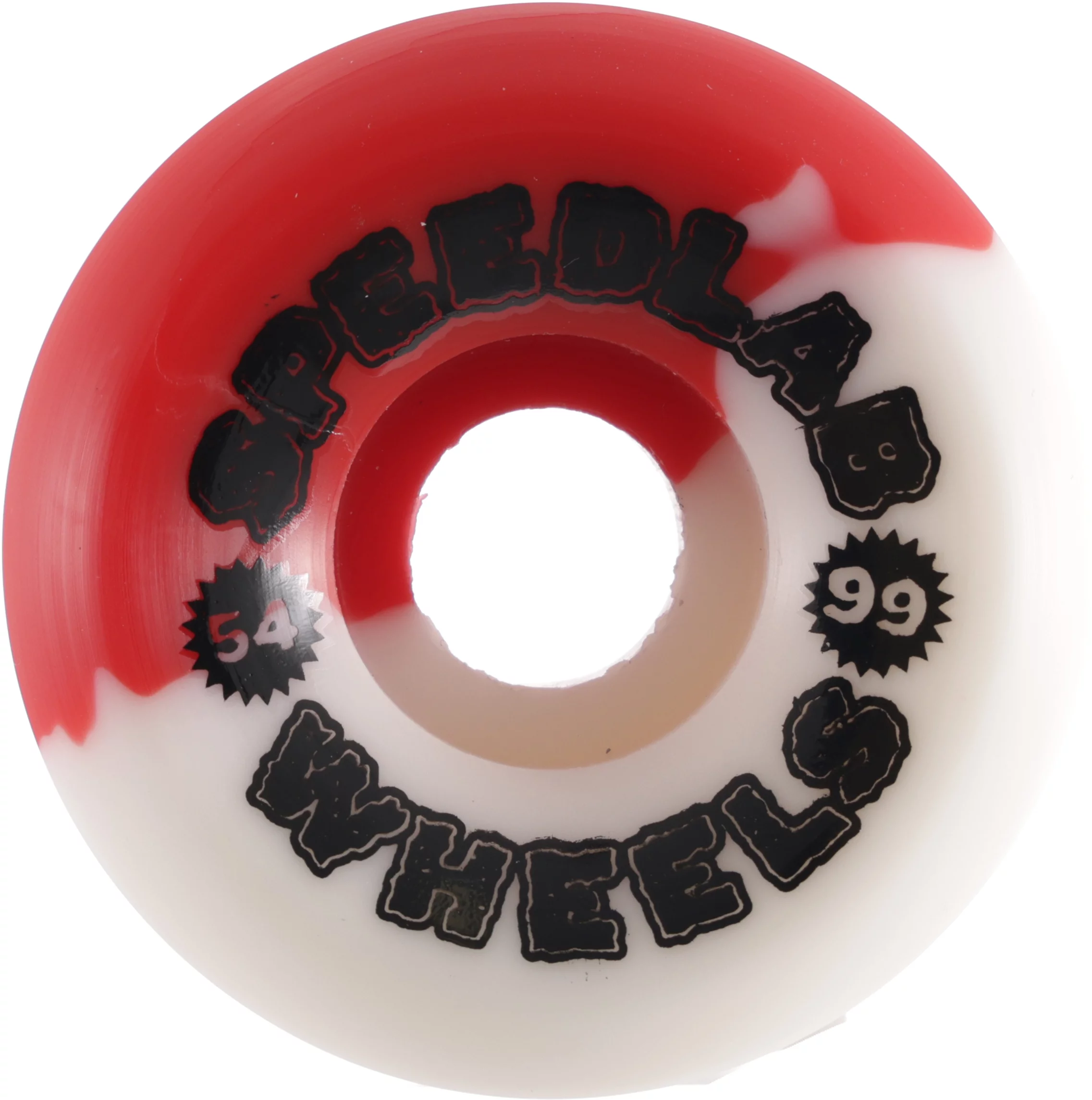 Speedlab Jason Adams Pro Slappy Hour Skateboard Wheels - white/red
