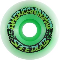 Speedlab Nomads Skateboard Wheels - natural/green swirl (97a)