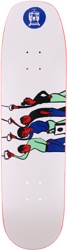 Transportation Unit Transit 8.5 Shovel Nose Shape Skateboard Deck - red