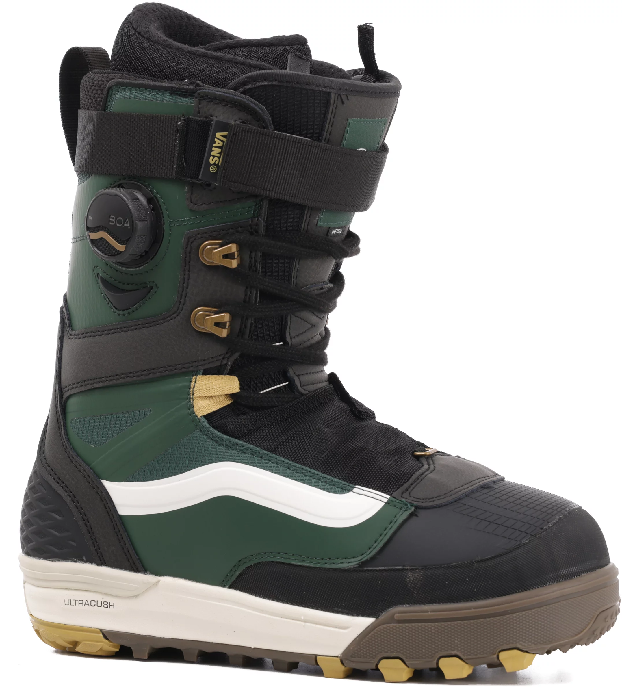 Vans Infuse Snowboard Boots 2023 - (arthur longo) green/black - Free Shipping | Tactics Vans Infuse Snowboard Boots 2023 - (arthur longo) green/black - Free Shipping | Tactics