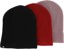 Burton Recycled DND Beanie 3-Pack - true black/sun dried tomato/elderberry