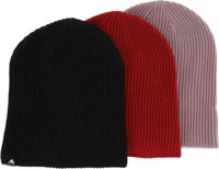 Burton Recycled DND Beanie 3-Pack - true black/sun dried tomato/elderberry