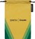 crayola red orange/everyday green mirror + clear lens - bag