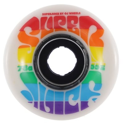 OJ Mini Super Juice Cruiser Skateboard Wheels - rainbow (78a) - view large