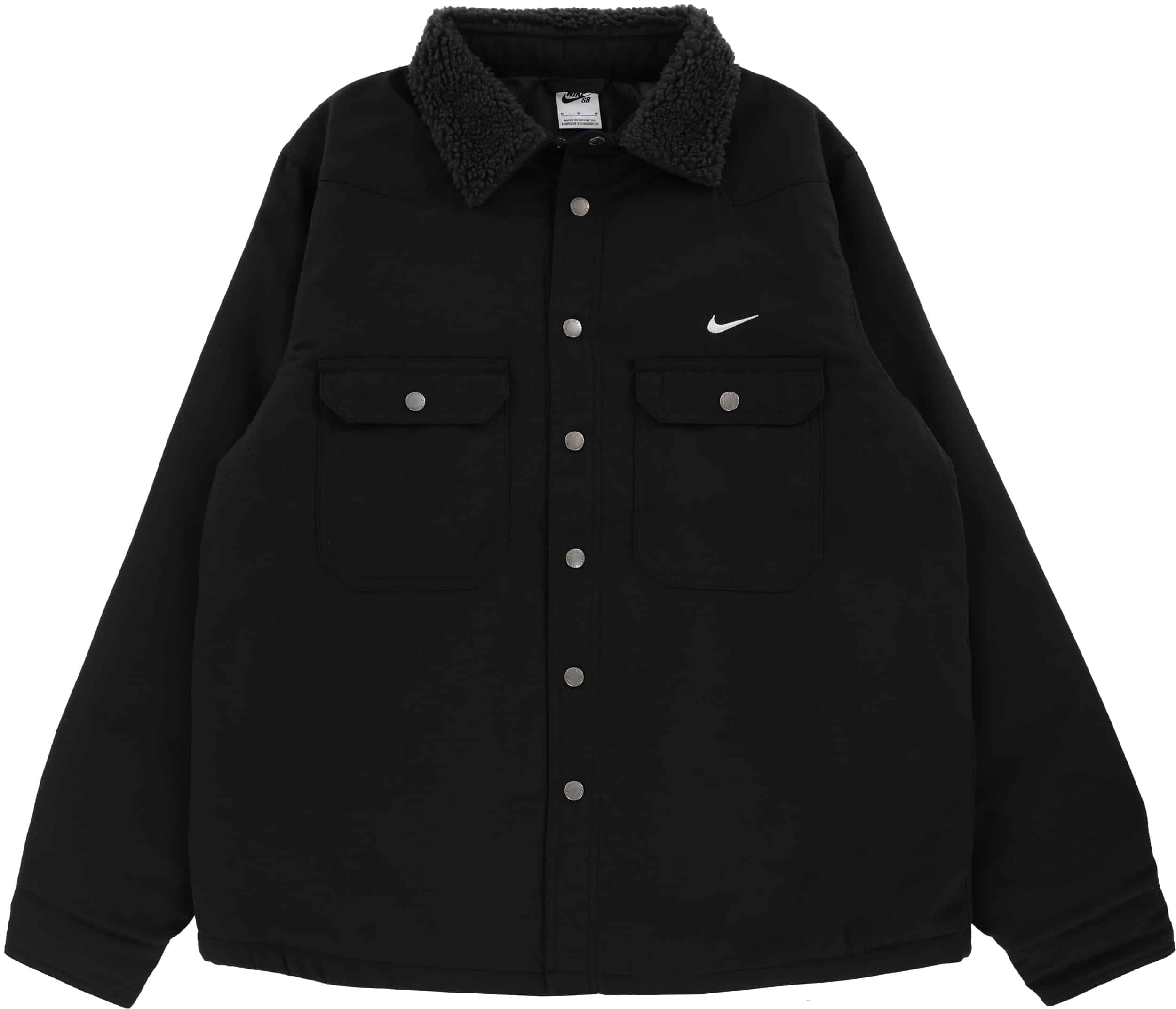 Nike SB Padded Flannel Jacket black/off noir/white Free Shipping
