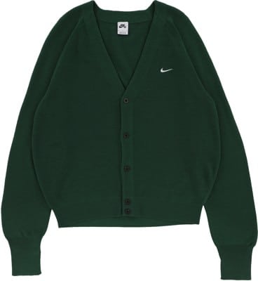 Nike SB Cardigan Sweater - gorge green/white - view large