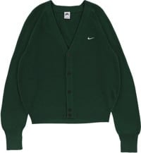 Nike SB Cardigan Sweater - gorge green/white