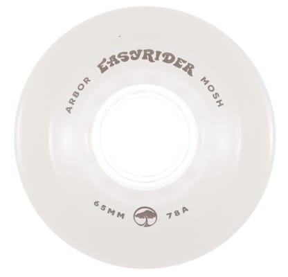 Arbor Mosh Easy Rider Series Longboard Wheels - ghost white v2 (78a) - view large
