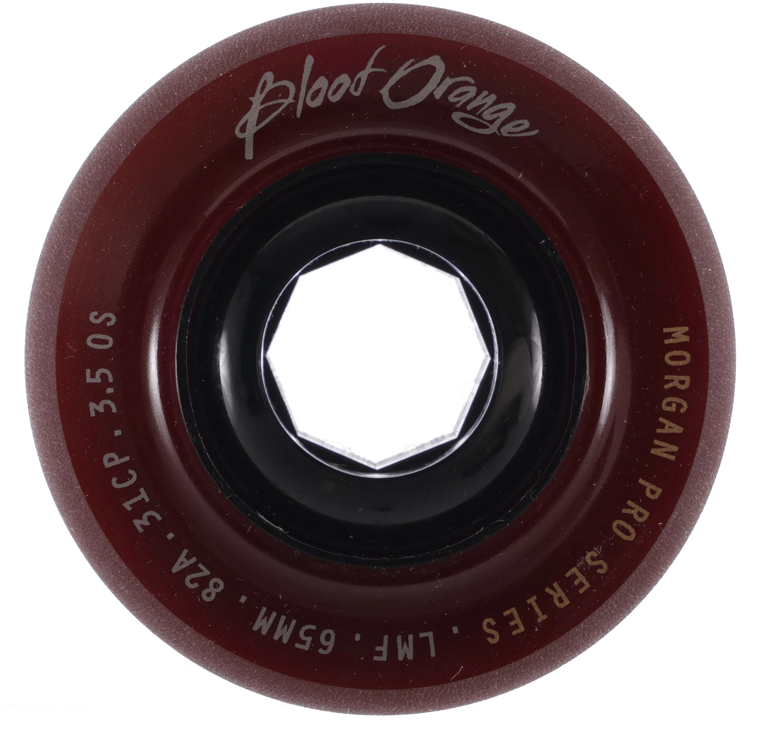 BLOOD ORANGE MORGAN 70mm 82a ロンスケ Blood Orange BLACK THANE BLACK CORE Liam Morgan Pro 82a 70mm