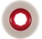 Blood Orange Morgan Pro Longboard Wheels - white/red core 60 (82a) - reverse