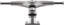 Gullwing Sidewinder II Longboard Trucks - 9" silver