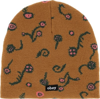 Obey Washer Beanie - brown sugar multi - view large