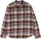 Obey Arlo Flannel Shirt - unbleached multi