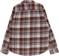 Obey Arlo Flannel Shirt - unbleached multi - reverse