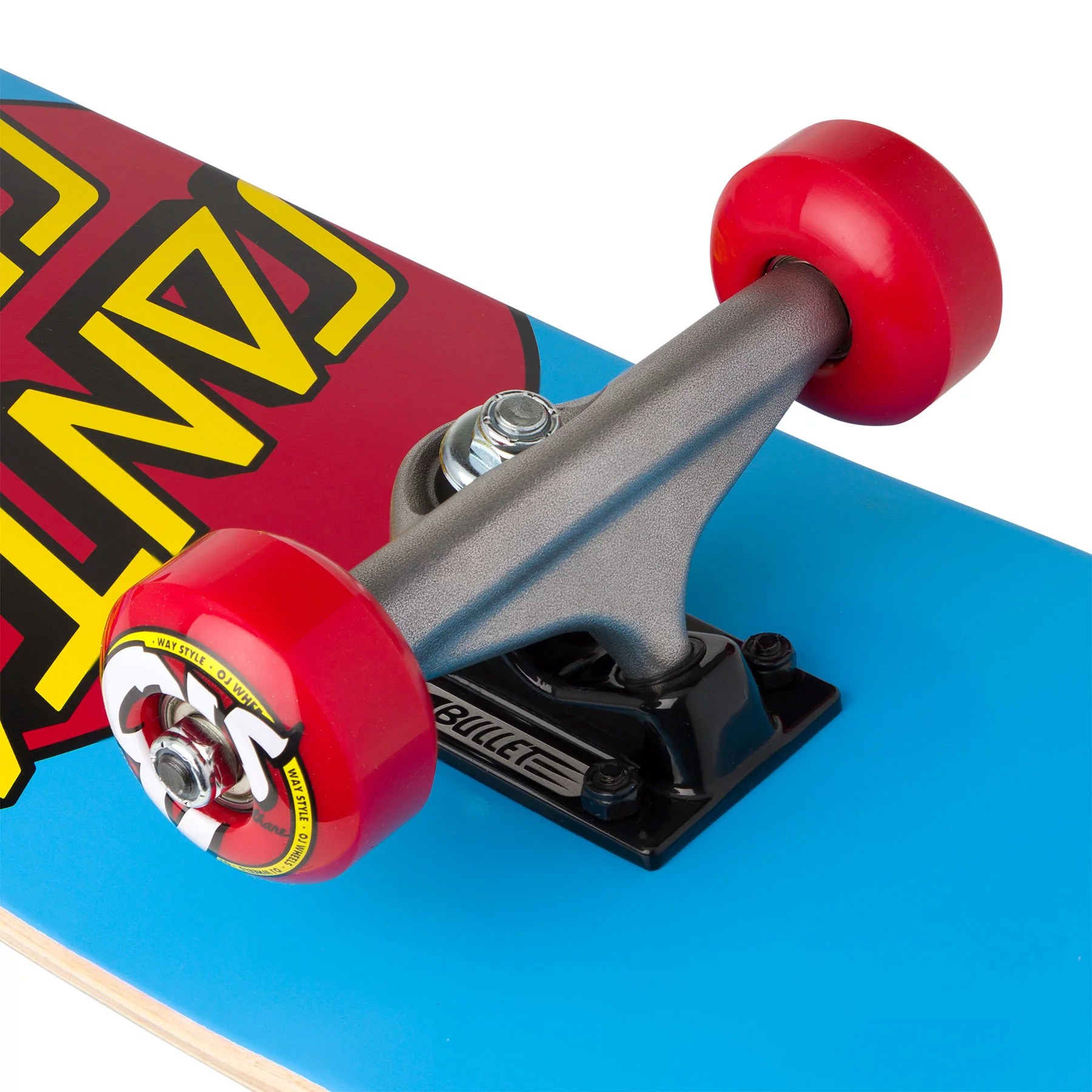 Santa Cruz Classic Dot 7.25 Micro Complete Skateboard - blue | Tactics