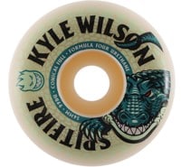 Spitfire Kyle Wilson Pro Formula Four Conical Full Skateboard Wheels - death roll natural (99d)