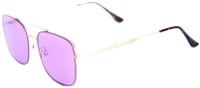 Happy Hour The Beagle Sunglasses - gold/purple lens