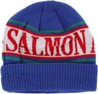 Salmon Arms Jacquard Toque Beanie - blue