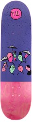 Transportation Unit Rainy Day 8.5 Skateboard Deck - pink