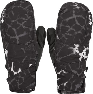 Volcom Stay Dry Gore-Tex Mitts - Black Giraffe M