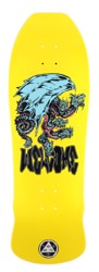 Welcome Dragon 10.0 Early Grab Shape Skateboard Deck - yellow