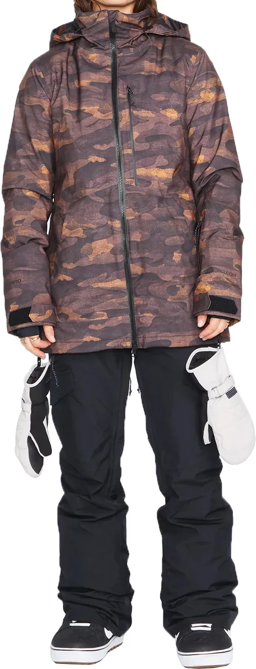 Volcom Women's 3D Stretch GORE-TEX Insulated Jacket - dusk