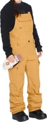 Volcom Women's Creston 3D Stretch Bib Overall Insulated Pants (Closeout) - caramel