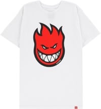 Spitfire Bighead Fill T-Shirt - white/red