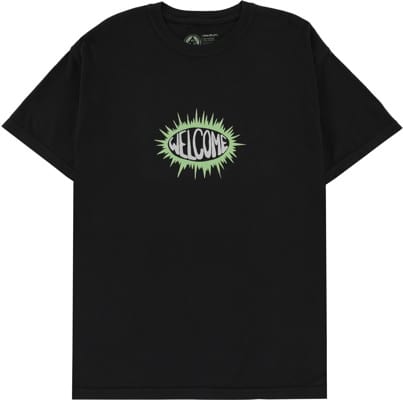 Welcome Burst Garment-Dyed T-Shirt - black - view large
