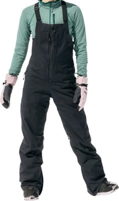 Burton Women's Reserve Stretch 2L Bib Pants (Closeout) - true black - view large