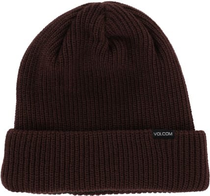 Volcom Women's Polar Lined Fleece Beanie - black plum - view large