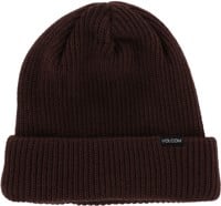 Volcom Women's Polar Lined Fleece Beanie - black plum