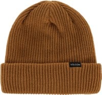 Volcom Women's Polar Lined Fleece Beanie - caramel