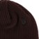 Volcom Women's Polar Lined Fleece Beanie - black plum - detail