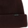 Volcom Women's Polar Lined Fleece Beanie - black plum - front detail