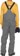 Volcom Roan Bib Overall Pants - dark grey - reverse