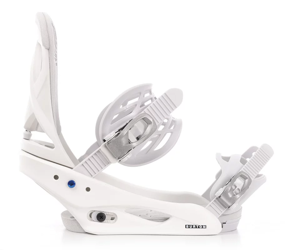 【新品】BURTON Scribe STOUT WHITE WMS L Burton Women's Scribe Re:Flex Snowboard Bindings 2024