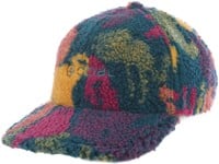 Coal Edgewood Fleece Strapback Hat - teal