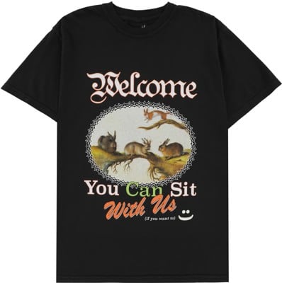 Welcome Friends T-Shirt - black - view large