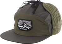 Coal Tracker Earflap 5-Panel Hat - olive