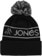 Jones Chamonix Recycled Pom Beanie - black