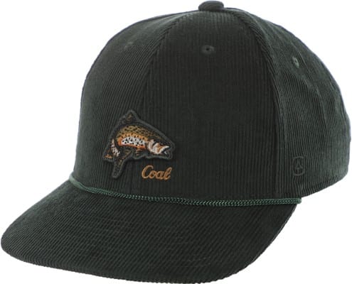 Coal Wilderness Low Snapback Hat - dark green (fish) - view large