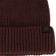 Jones Arlberg Recycled Beanie - vulcan red - detail