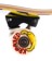 Krooked Bigger Eyes 8.0 Complete Skateboard - yellow/green - wheel