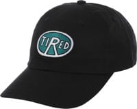 Tired Rover Snapback Hat - black