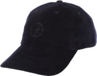 Polar Skate Co. Cord Stroke Logo Strapback Hat - navy