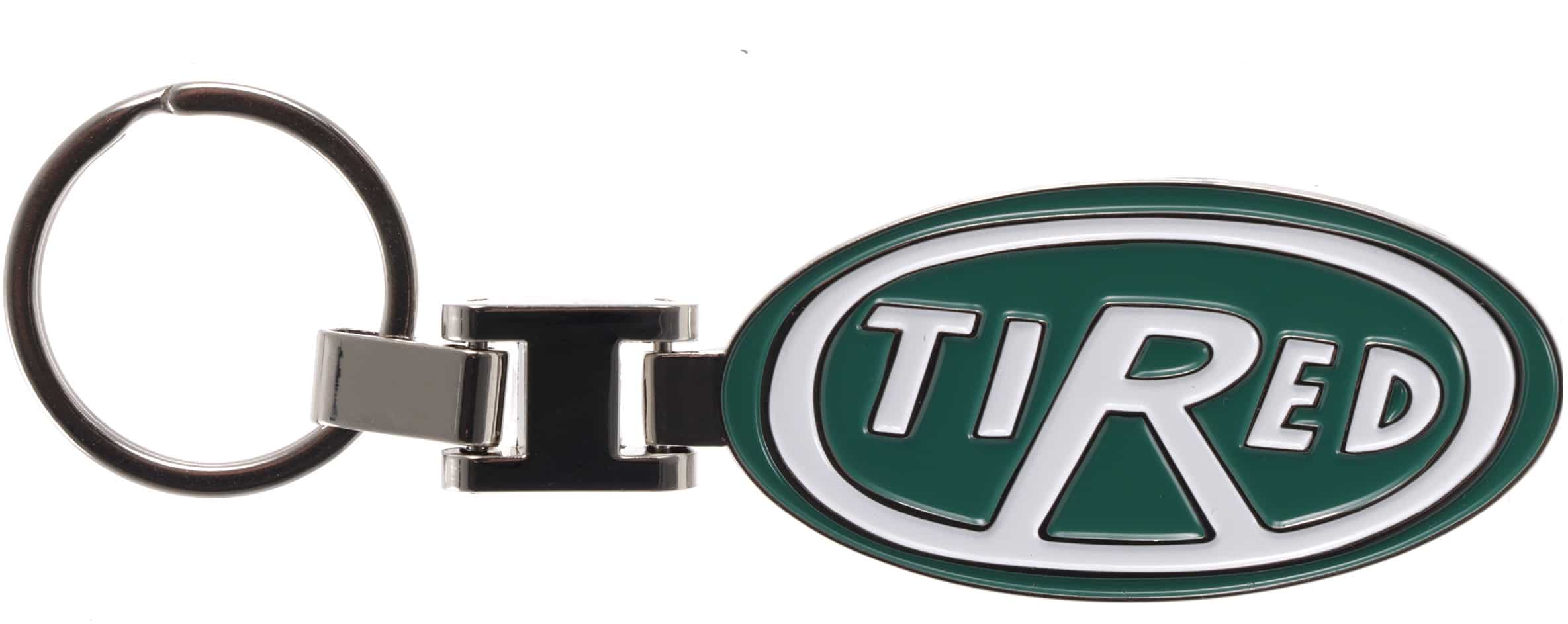 Tired Rover Keychain chrome Tactics