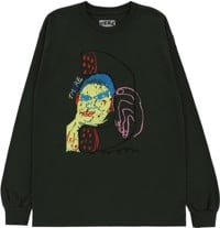 There Phone L/S T-Shirt - forest green